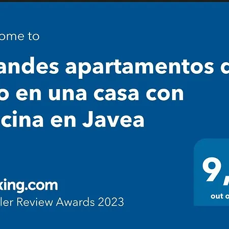 Grandes De Lujo En Casa Con Piscina En Javea Pensión